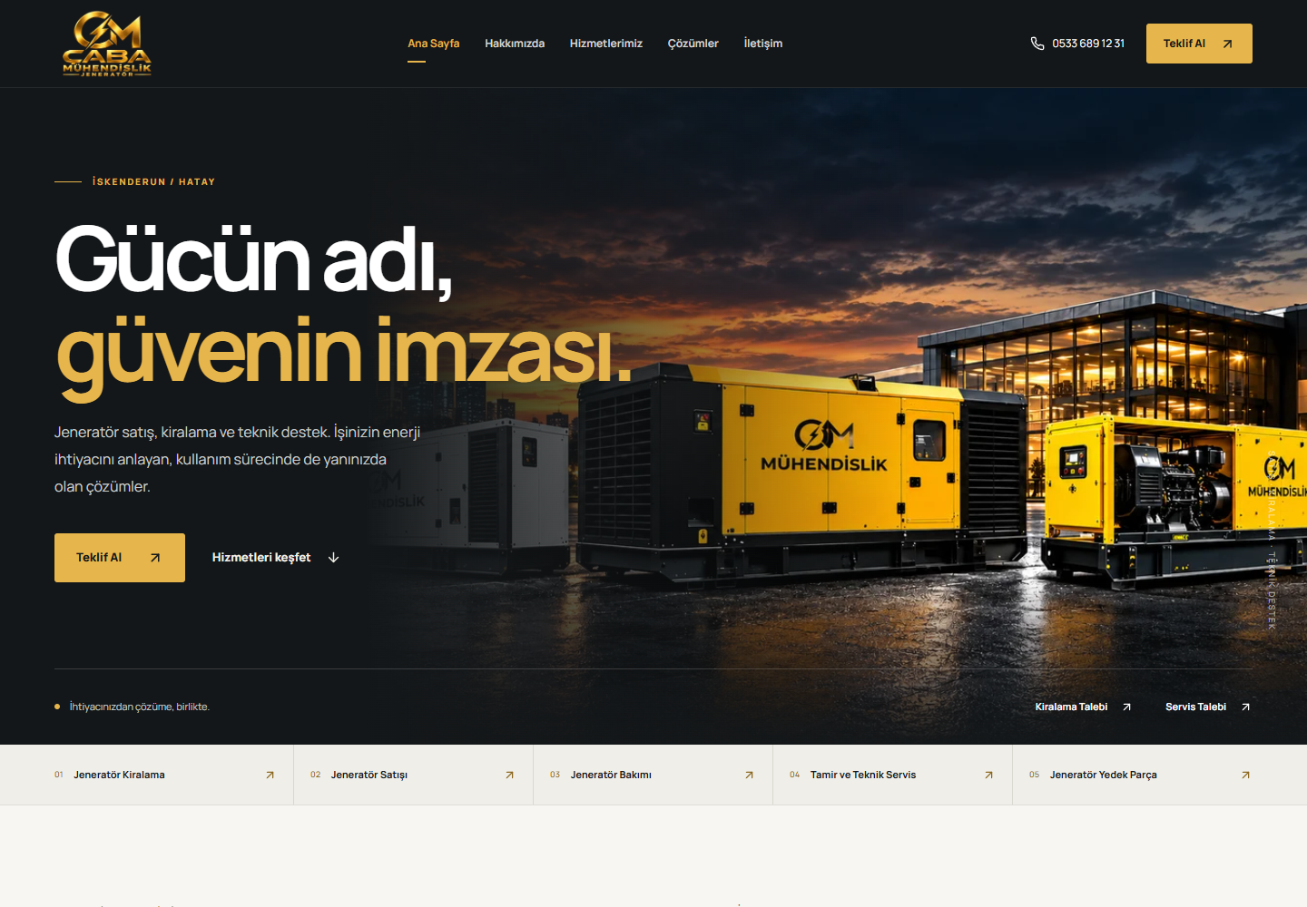 Çaba Mühendislik — bilgisayar görünümü