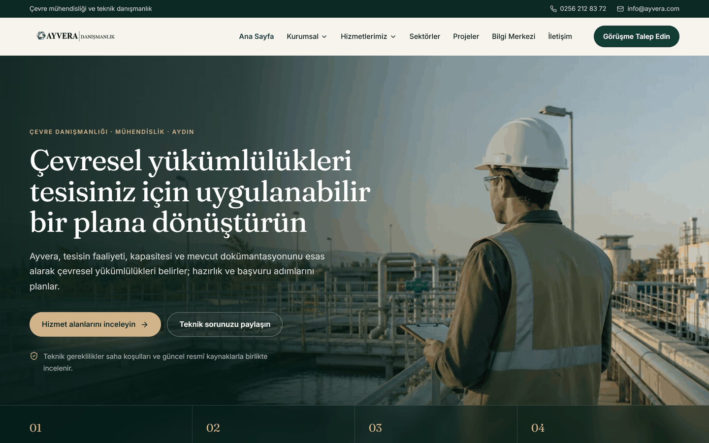 Ayvera Danışmanlık ekranı